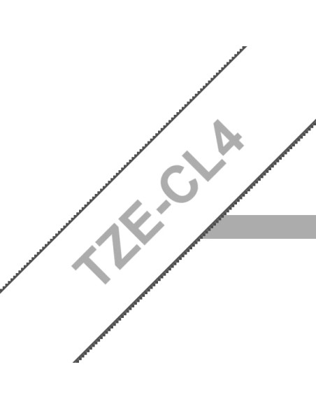 Fita de Limpeza Laminada Original Brother TZeCL4 - Largura 18mm-24mm x 100 usos