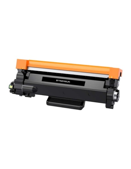 Brother TN2510XXL Preto Cartucho de Toner Genérico - Substitui TN2510XXL
