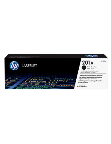 HP CF400A Preto Cartucho de Toner Original - 201A