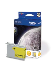 Brother LC1000 Amarelo Cartucho de Tinta Original - LC1000Y