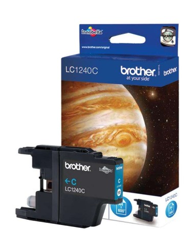 Brother LC1240 Ciano Cartucho de Tinta Original - LC1240CBP