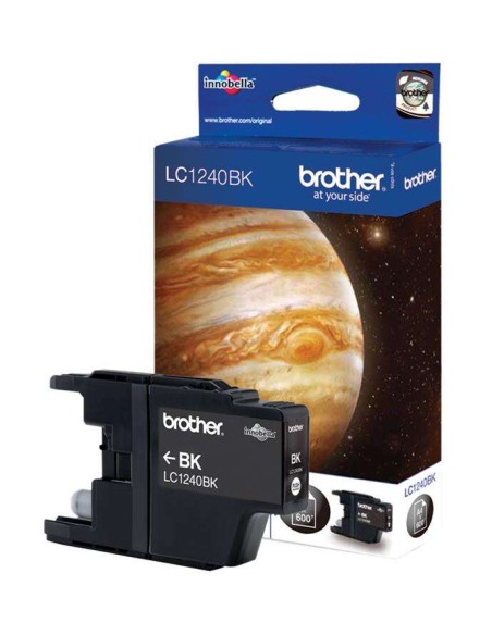 Brother LC1240 Preto Cartucho de Tinta Original - LC1240BKBP
