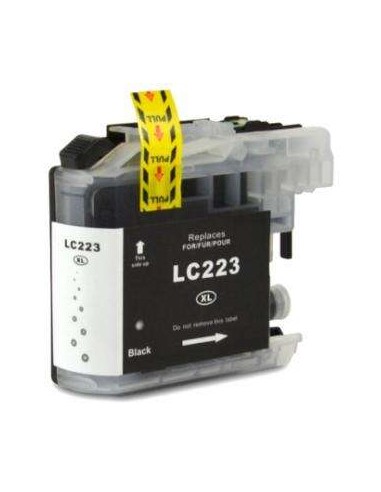 Brother LC223/LC221 Preto Cartucho de Tinta Genérico - Substitui LC223BK/LC221BK
