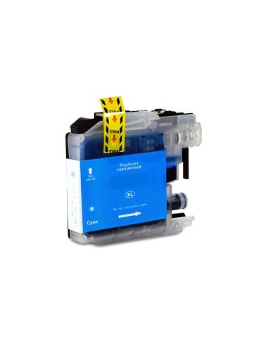 Brother LC225XL Ciano Cartucho de Tinta Genérico - Substitui LC225XLC