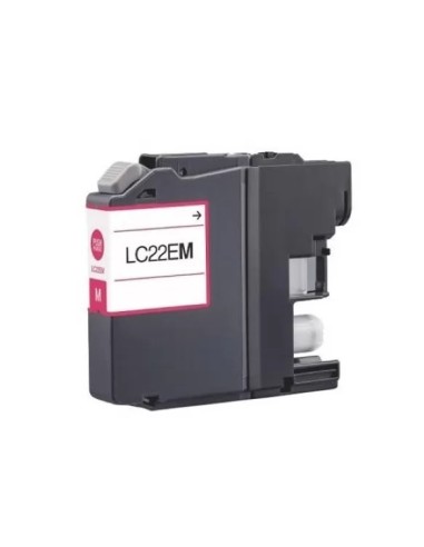 Brother LC22E Magenta Cartucho de Tinta Genérico - Substitui LC22EM