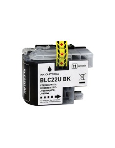 Brother LC22U Preto Cartucho de Tinta Genérico - Substitui LC22UBKBP