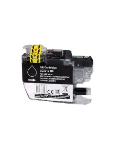 Brother LC3217 Preto Cartucho de Tinta Genérico - Substitui LC3217BK