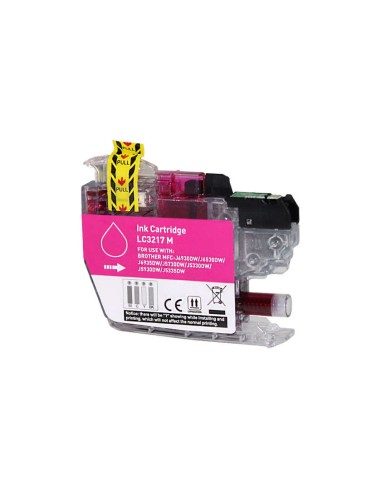 Brother LC3217 Magenta Cartucho de Tinta Genérico - Substitui LC3217M