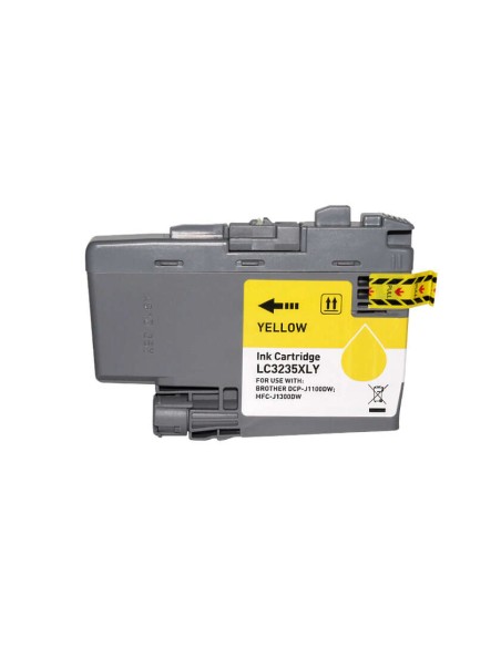 Brother LC3235XL/LC3233 Amarelo Cartucho de Tinta Genérico - Substitui LC3235XLY/LC3233Y