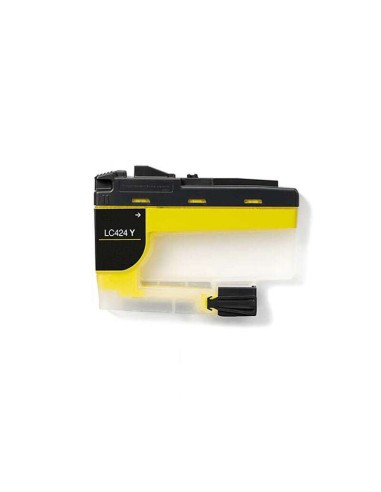 Brother LC424 Amarelo Cartucho de Tinta Genérico - Substitui LC424Y