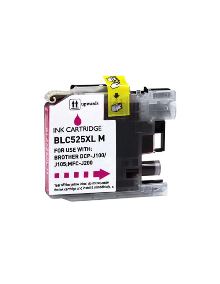 Brother LC525XL Magenta Cartucho de Tinta Genérico - Substitui LC525XLM