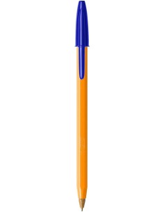 Bic Orange Original Fine Caneta Esferográfica - Ponta Redonda de 0.8mm - Traço de 0.30mm - Tinta à Base de Óleo - Corpo Laranja 2