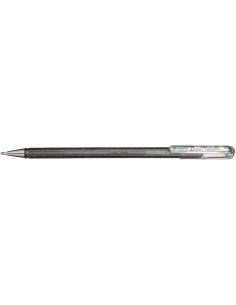 Pentel Hybrid Dual Metallic Pack de 4 Canetas Esferográficas com Tinta Gel Brilhante - Ponta 1mm - Traço 0.5mm - Cores Brilhant 2