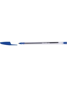 Molin Caneta Esferográfica Ponta Média - Tinta Óleo - Secagem Rápida - Cor Azul