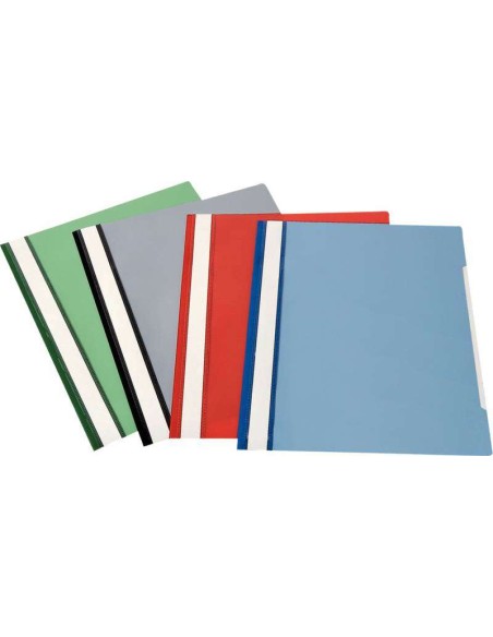 Esselte Pasta com Grampo PVC A4 - 150 Micras - Mecanismo Metálico - Preto