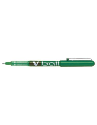 Pilot Caneta de tinta líquida V Ball 05 Rollerball - Ponta de bola redonda 0,5mm - Traço 0,3mm - Cor Verde