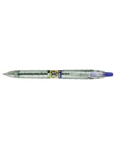 Pilot Caneta Esferográfica Retrátil B2P Ecoball BeGreen - Ponta Redonda 1mm - Traço 0,27mm - 86,64% de Plástico Reciclado - Rec