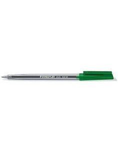 Staedtler Stick 430 Caneta com Tampa - Ponta 0,35mm - Tinta Permanente - Cor Verde 2