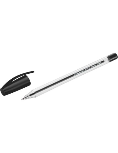 Pelikan Stick Super Soft Caneta Traço 1mm - Tinta Super Fluida - Pega Triangular - Cor Preta
