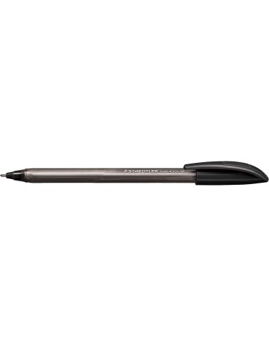 Staedtler Ball 4320 M Caneta Esferográfica Ponta de Bola 1mm - Escrita Suave - Corpo Triangular - Cor Preta