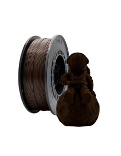 Filamento 3D PLA - Diâmetro 1,75mm - Bobina 1kg - Cor Ébano 2