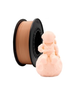 Filamento 3D PLA - Diâmetro 1,75mm - Bobina 1kg - Cor Pêssego Claro