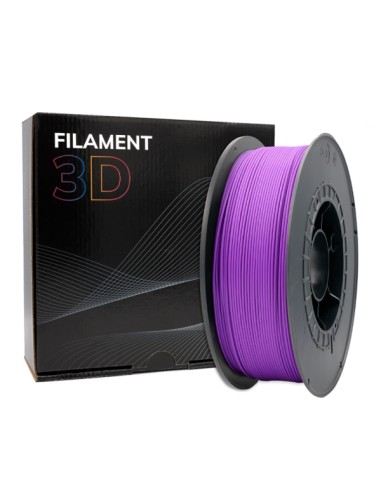 Filamento 3D PLA - Diâmetro 1,75mm - Bobina 1kg - Cor Roxa
