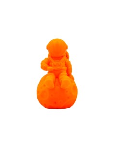 Filamento 3D PLA - Diâmetro 1,75mm - Bobina 1kg - Cor Laranja Fluorescente