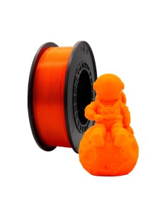 Filamento 3D PLA - Diâmetro 1,75mm - Bobina 1kg - Cor Laranja Fluorescente 2