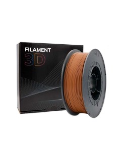 Filamento 3D PLA - Diâmetro 1,75mm - Bobina 1kg - Cor Marrom