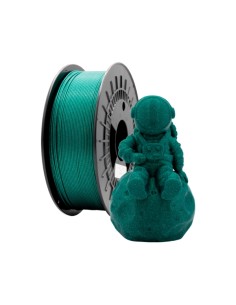 Filamento 3D PLA GLITTER - Diâmetro 1.75mm - Bobina 1kg - Cor Verde