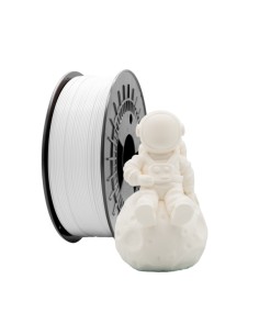 Filamento 3D PLA MATE - Diâmetro 1.75mm - Bobina 1kg - Cor Branco