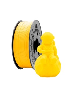Filamento 3D PLA MATTE - Diâmetro 1,75mm - Bobina 1kg - Cor Amarelo