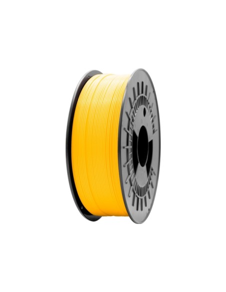 Filamento 3D PLA MATTE - Diâmetro 1,75mm - Bobina 1kg - Cor Amarelo