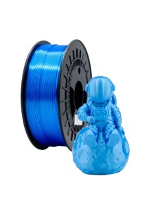 Filamento 3D PLA SILK - Diâmetro 1,75mm - Bobina 1kg - Cor Azul