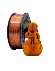 Filamento 3D PLA SILK - Diâmetro 1,75mm - Bobina 1kg - Cor Cobre