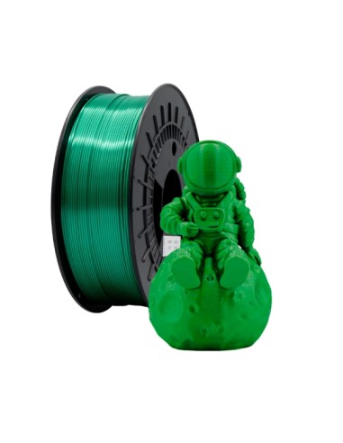 Filamento 3D PLA SILK - Diâmetro 1.75mm - Bobina 1kg - Cor Verde