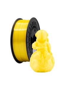 Filamento 3D PLA SILK - Diâmetro 1,75mm - Bobina 1kg - Cor Amarelo