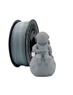 Filamento 3D PLA TOUGH - Diâmetro 1,75mm - Bobina 1kg - Cor Cinza