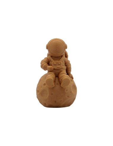 Filamento 3D PLA WOOD - Diâmetro 1.75mm - Bobina 0.5kg - Cor Madeira Natural