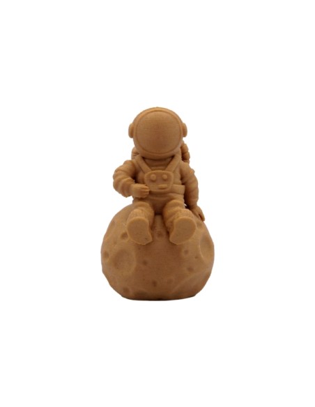 Filamento 3D PLA WOOD - Diâmetro 1.75mm - Bobina 0.5kg - Cor Madeira Natural