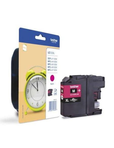 Brother LC125XL Magenta Cartucho de Tinta Original - LC125XLMBP