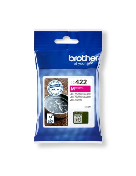 Brother LC422 Magenta Cartucho de Tinta Original - LC422M