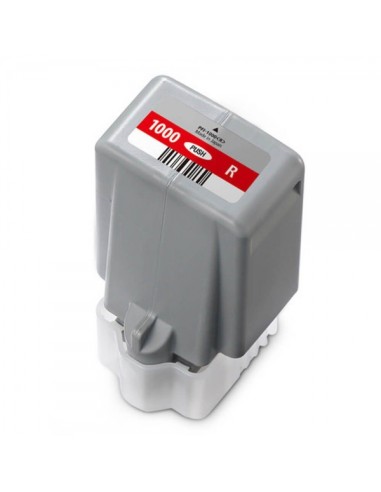 Canon PFI1000 Vermelho Cartucho de Tinta Pigmentada Genérico - Substitui PFI1000R/0554C001