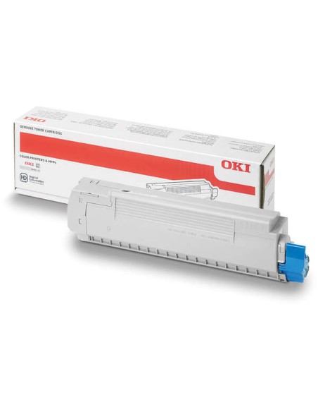 OKI MC873/MC883 Ciano Cartucho de Toner Original - 45862816