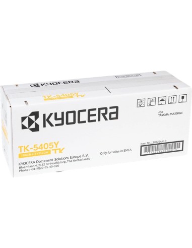 Kyocera TK5405 Ciano Cartucho de Toner Original - 1T02Z6ANL0/TK5405Y