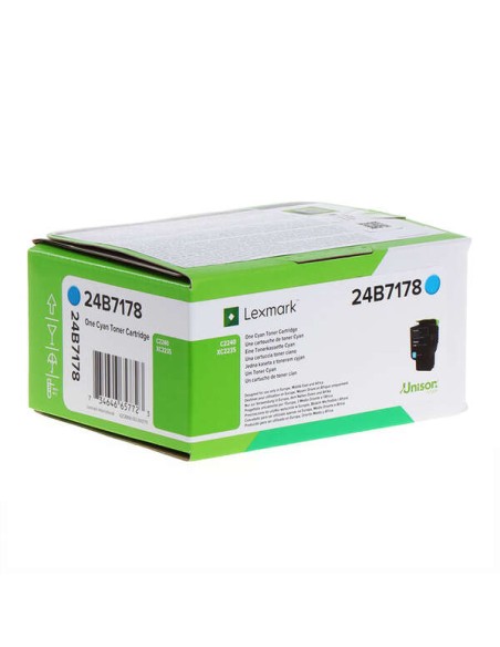 Lexmark C2240/XC2235 Cyan Cartucho de Toner Original - 24B7178