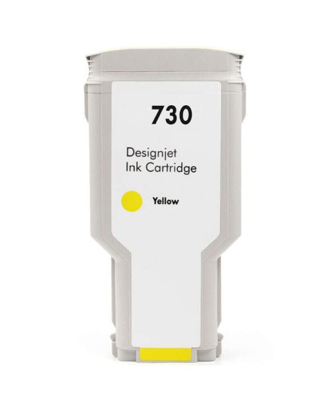 HP 730 Amarelo Cartucho de Tinta Genérico - Substitui P2V70A/P2V64A