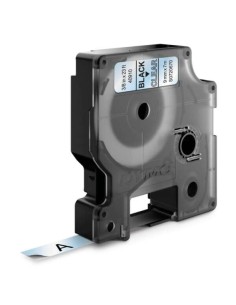 Dymo D1 Fita de Etiquetas Original para Rotuladora - Texto preto sobre fundo branco - Largura 9mm x 7 metros - S0720670