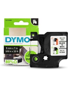 Dymo D1 40913 Fita de Etiquetas Original para Rotuladora - Texto preto sobre fundo branco - Largura 9mm x 7 metros - S0720680 2